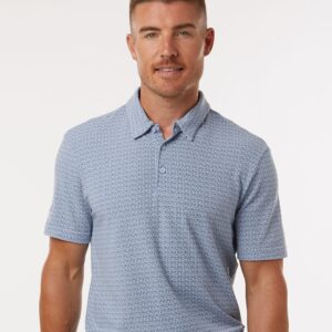Men's Blended Printed Polo