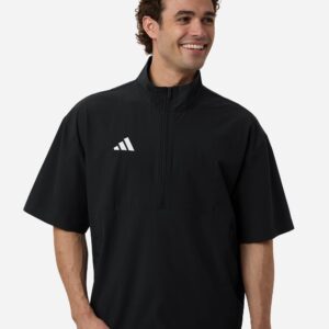 Men's Short Sleeve Quarter-Zip Pullover