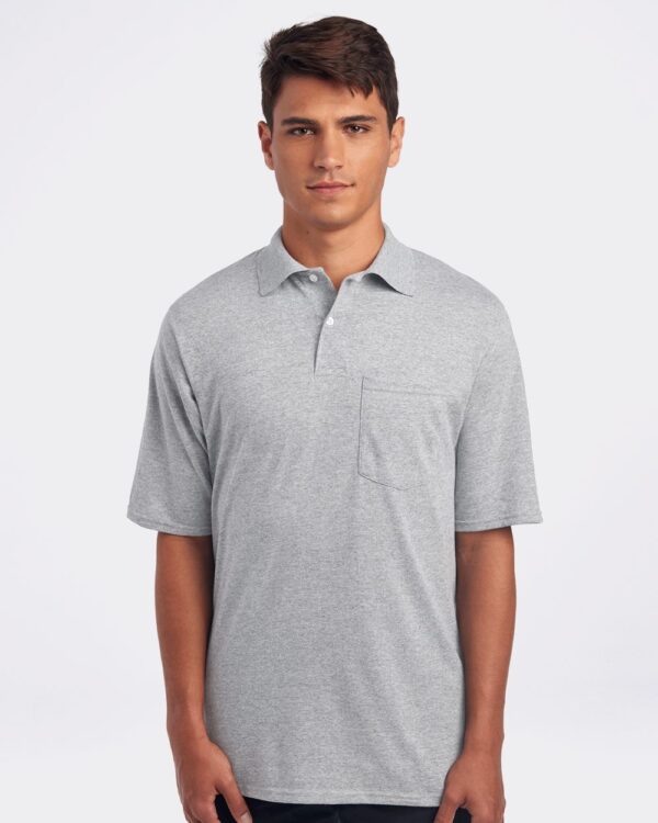 Men's SpotShield® 50/50 Polo with Pocket